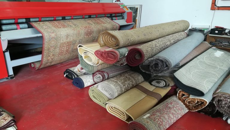 Mesin Pengetuk Habuk Kedai Cuci Karpet