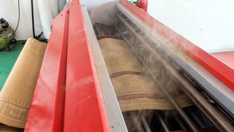 Mesin Cuci Karpet Untuk Mengetuk Habuk Karpet keluar