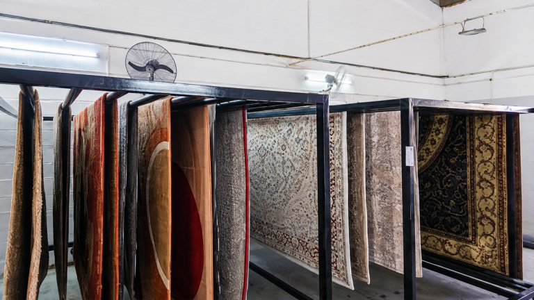 Proses Pengeringan Karpet